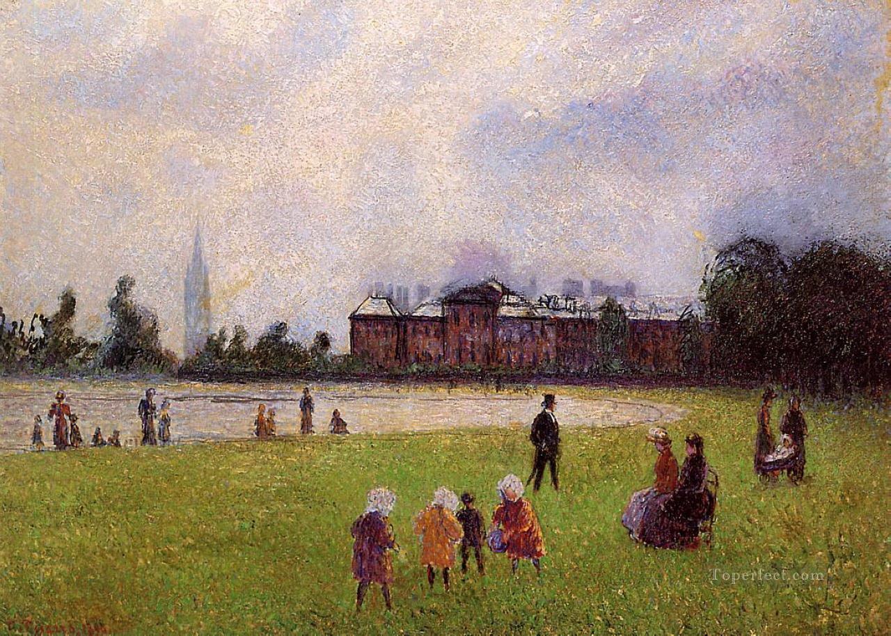 kensington gardens london 1890 Camille Pissarro Oil Paintings